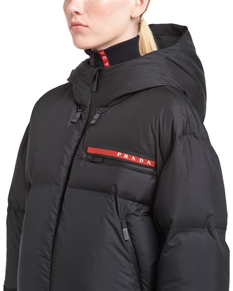 prada sport puffer jacket|Prada puffer jacket price.